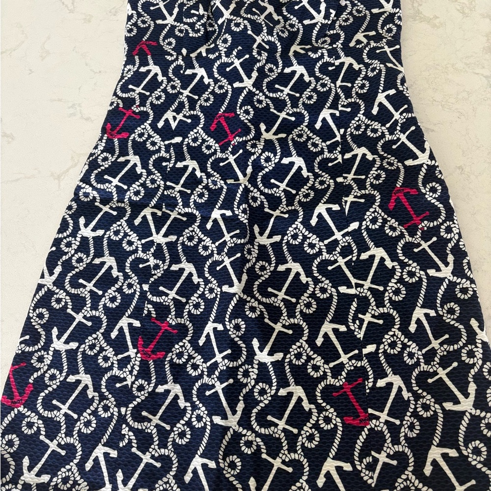 NWT  Lilly Pulitzer Clyde Nautical Anchor Print Dress